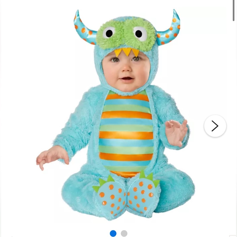 Baby Lil Monster Costume - Size 6-12 month Spirit